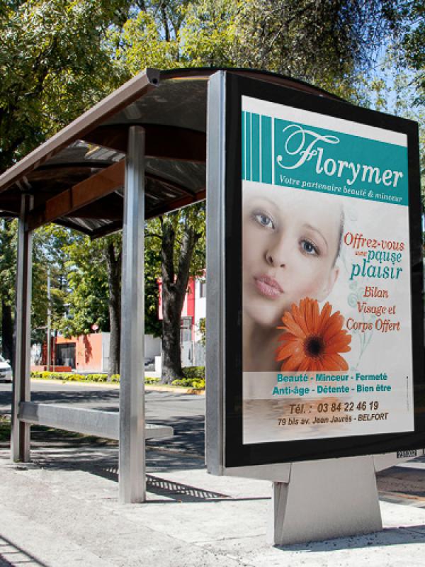 Affiche abris bus